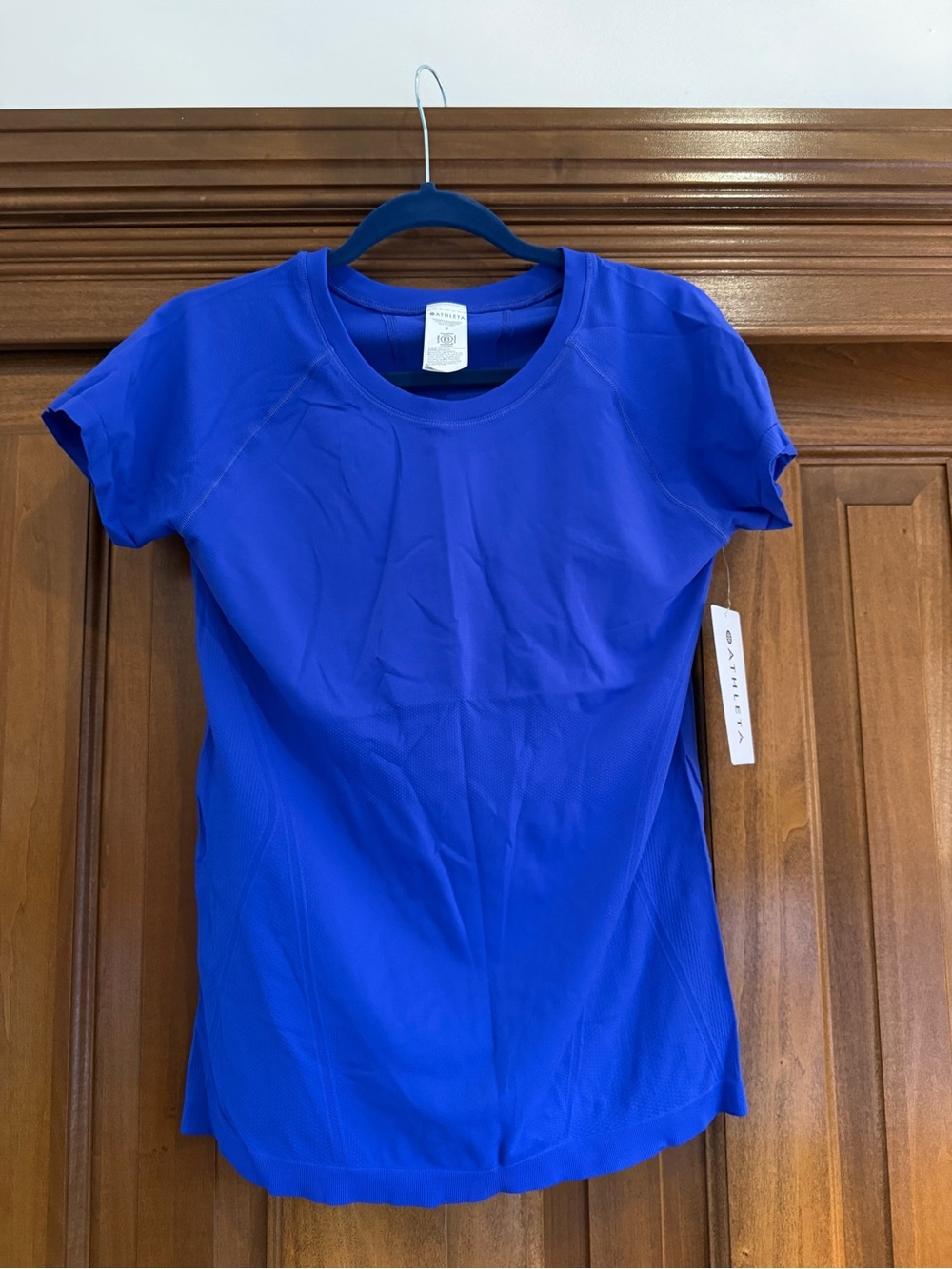 Athleta Women's Short Sleeve Crew Athletic Top